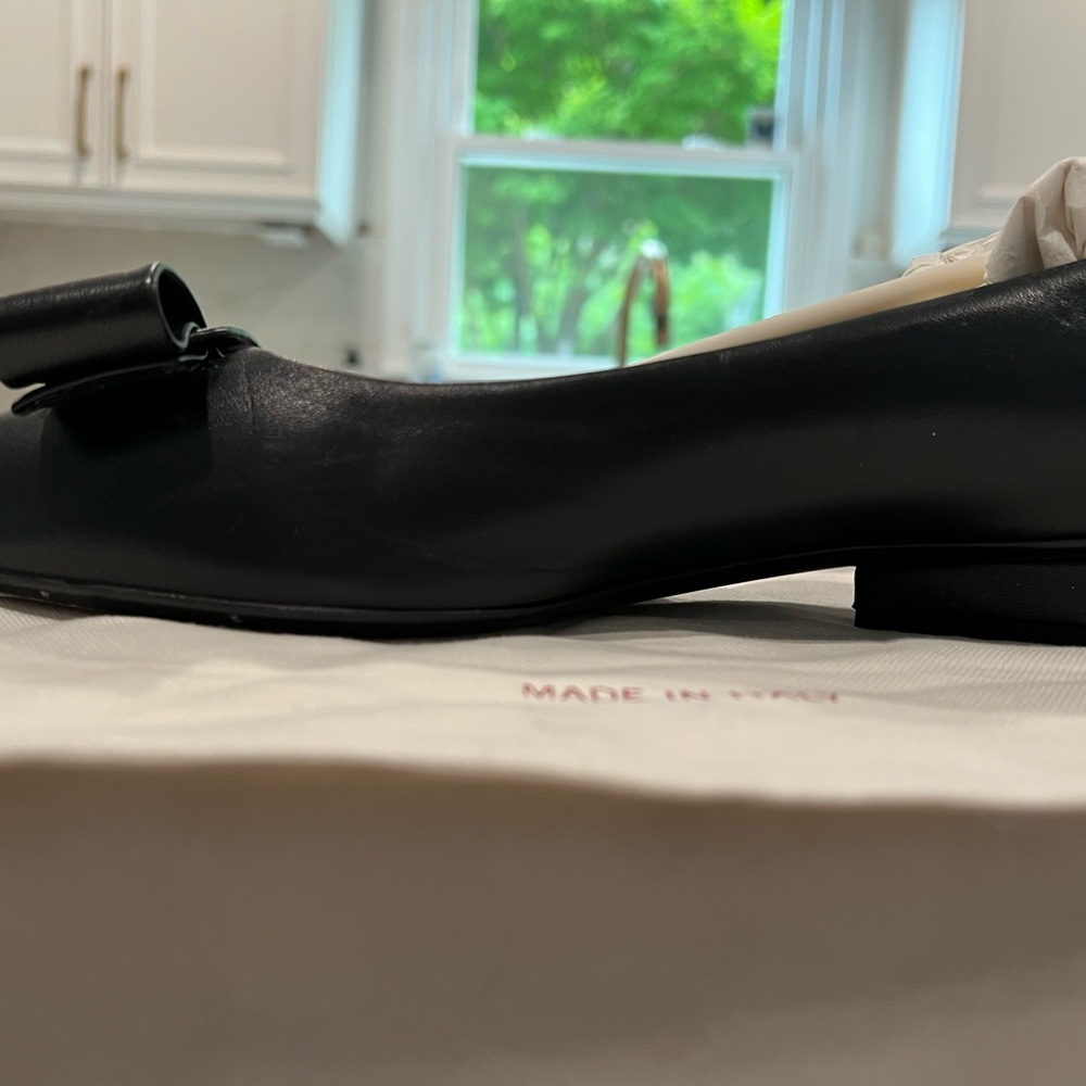 Salvatore Ferragamo VIVA pump. Black Nappa Calf leather - Picture 4 of 8